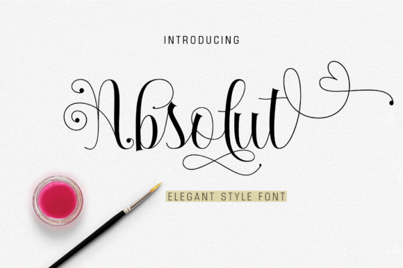 Absolut Font: Elevate Web Design with Script Typography