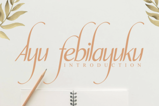 Ayu Febilayuku Font for Bold Campaigns