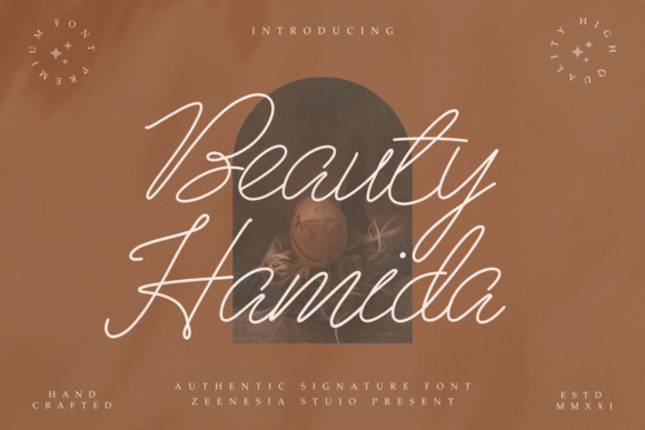 Beauty Hamida: A Versatile Script Font for Makers