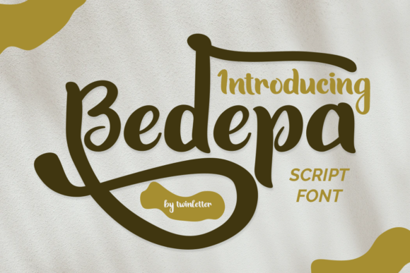 Bedepa: A Handwritten Font for Editorial Design