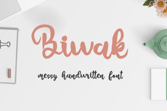 Biwak Font: Elevate Editorial Design with Handwritten Style