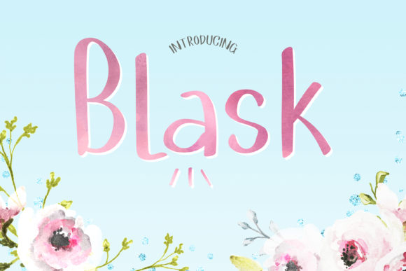 Blask: A Friendly Handwritten Typeface for Editors
