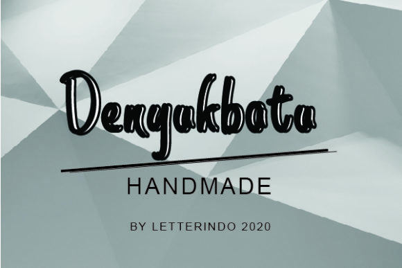 Denyukbatu: A Playful Script Font for Web Design