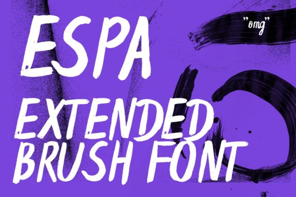 Espa Font: A Handmade Typeface for Crafters