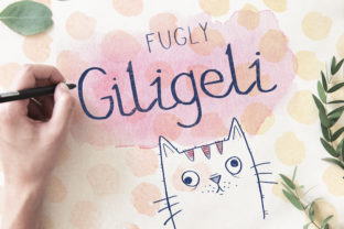 Fugly Giligeli: A Quirky Handwritten Font for Web Design