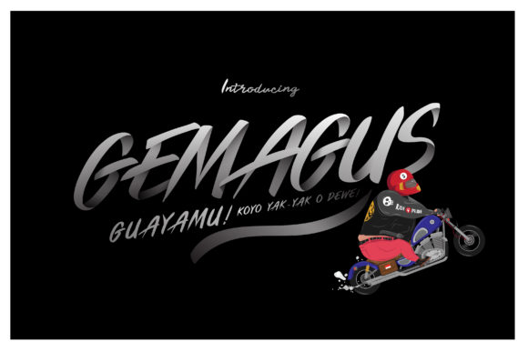 Gemagus: A Handwritten Font for Authentic Brands