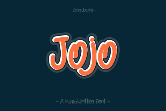 Jojo Font: A Playful Script for Editorial Design