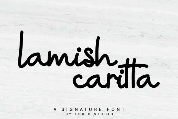 Lamish Caritta: The Script Font for Scroll-Stopping Content