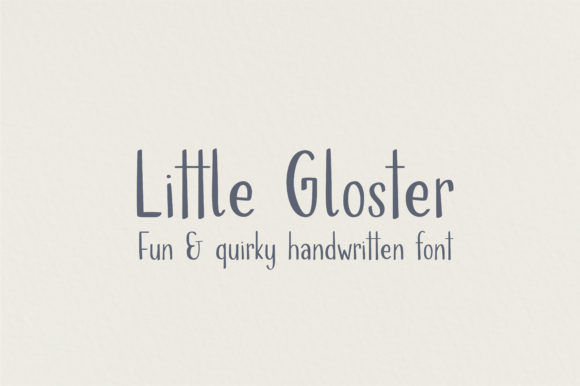 Little Gloster Font: A Web Designer’s Review