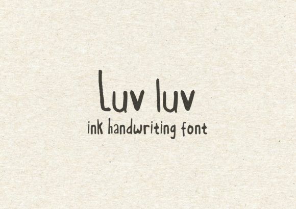 Luv Luv: The Handwritten Font for Scroll-Stopping Design