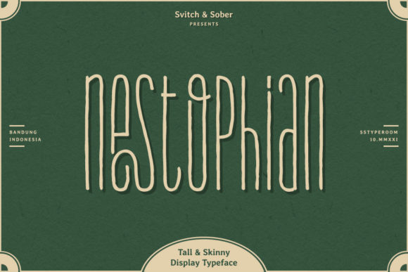 Nestophian Font Review for Web Design