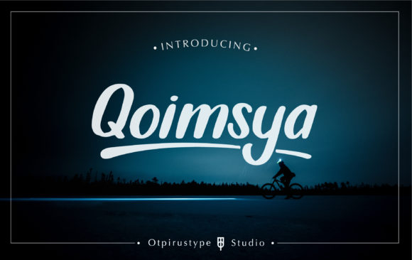 Qoimsya: A Handwritten Font for Editorial Charm