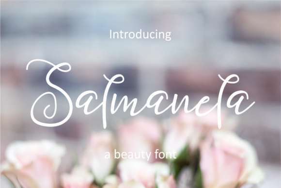 Salmanela: A Script Font for Modern Campaigns