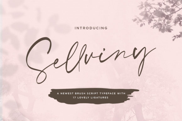 Sellviny: The Perfect Handwritten Font for Crafters