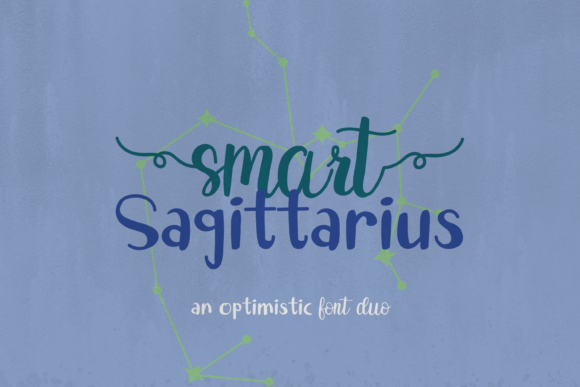 Smart Sagittarius Duo Font Review